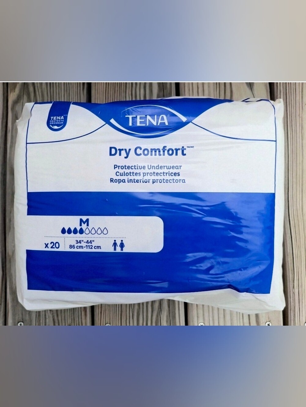 TENA Dry Comfort Medium Protective Underwear 20 Pack